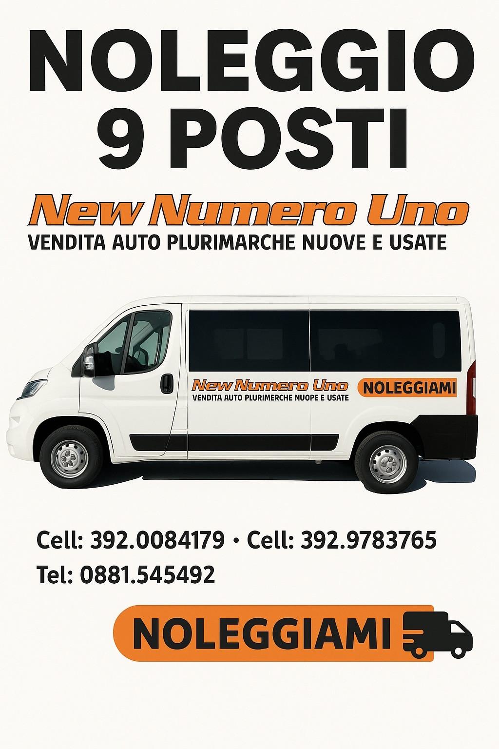 Fiat Ducato 35 2.2 Mjt 140cv 9 posti noleggio