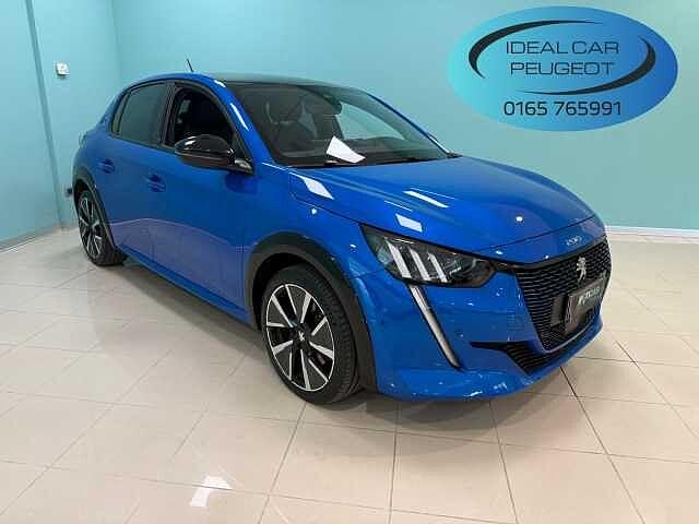 Peugeot 208 motore elettrico 136 CV 5 porte GT