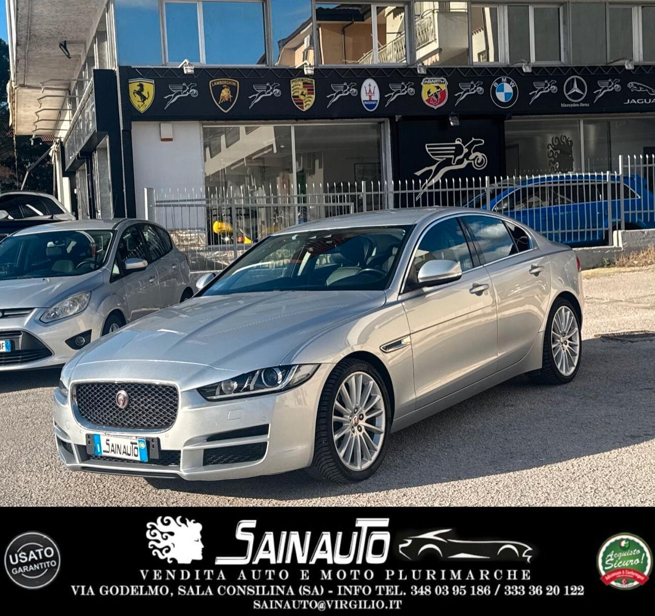 Jaguar XE 2.0 D 180 CV PORTFOLIO garanzia