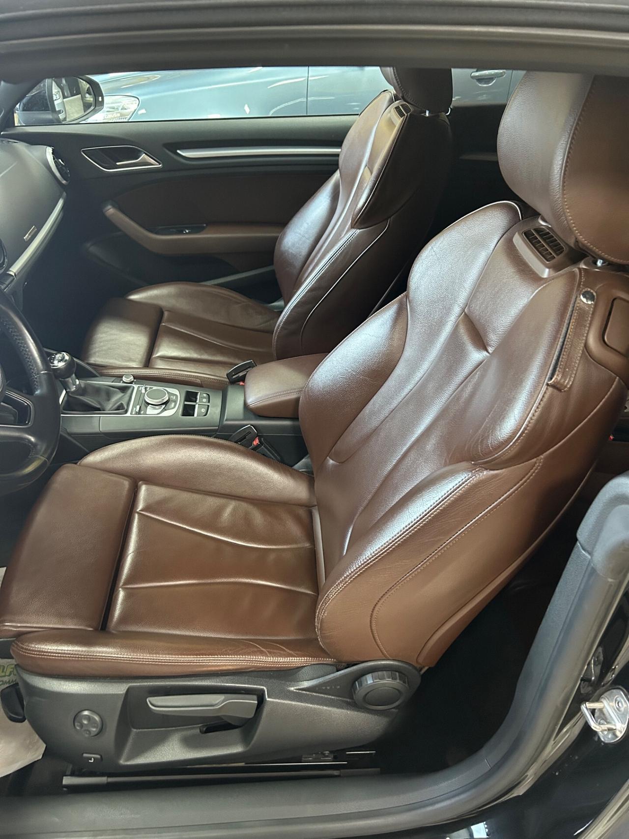 AUDI A3 CABRIO 1.6 Tdi 110 cv “NAVI/PELLE/18”-2016
