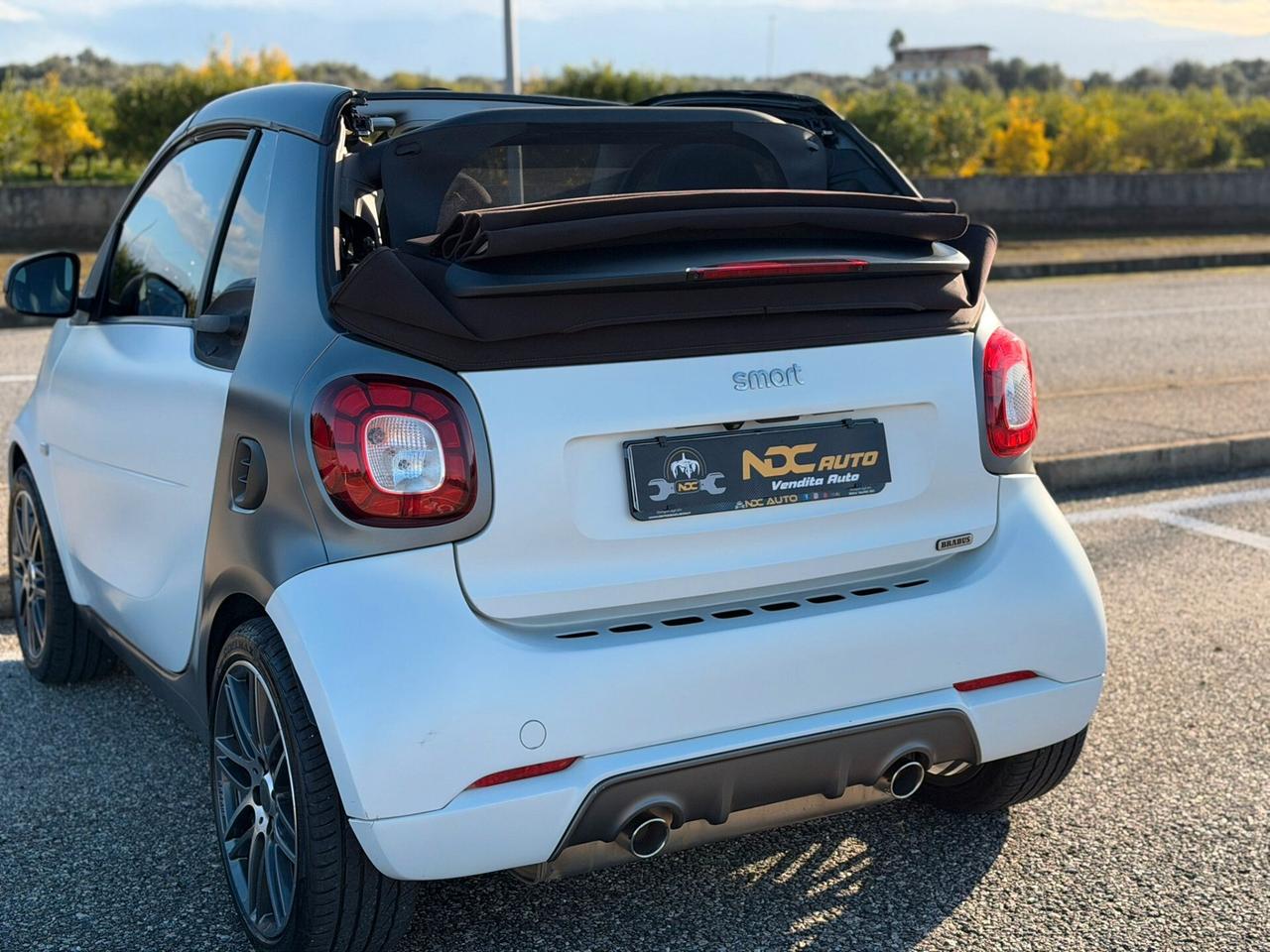 Smart ForTwo 90 0.9 T twinamic cabrio Cherrywhite