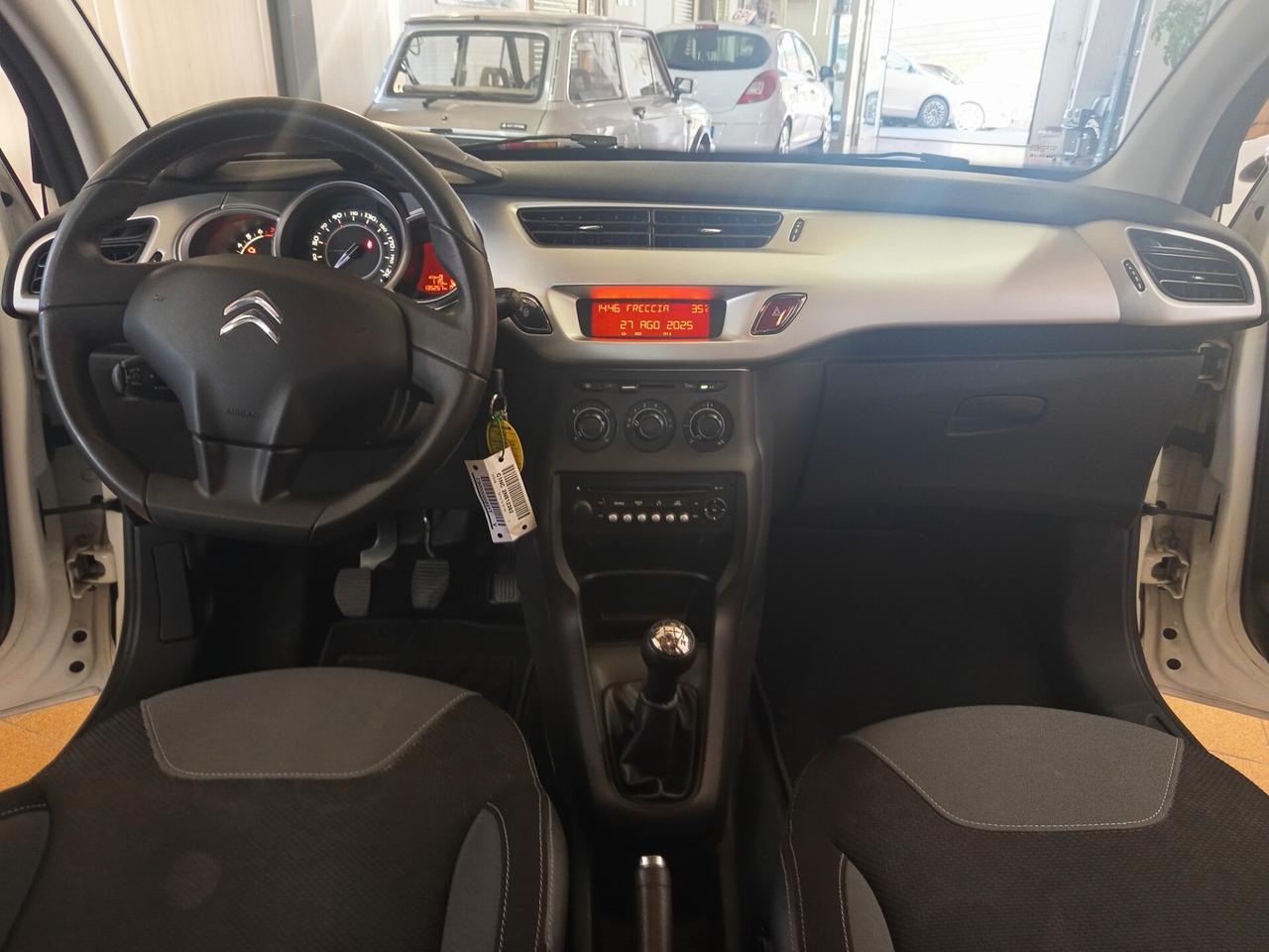 Citroen C3 1.1 Exclusive 135 Mila chilometri ok neopatentati