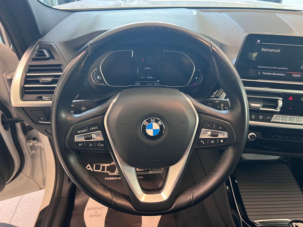 BMW X3 G01 2021 xdrive20d mhev 48V auto