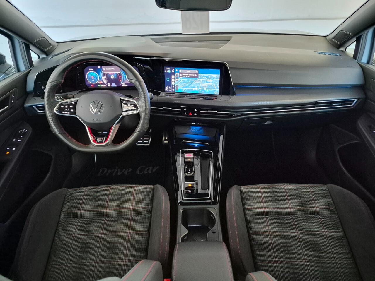 Volkswagen Golf GTI 5 PORTE LED NAVI CARPLAY C.18 NERI AUTO UFFICIALE VW 1 PROPRIETARIO