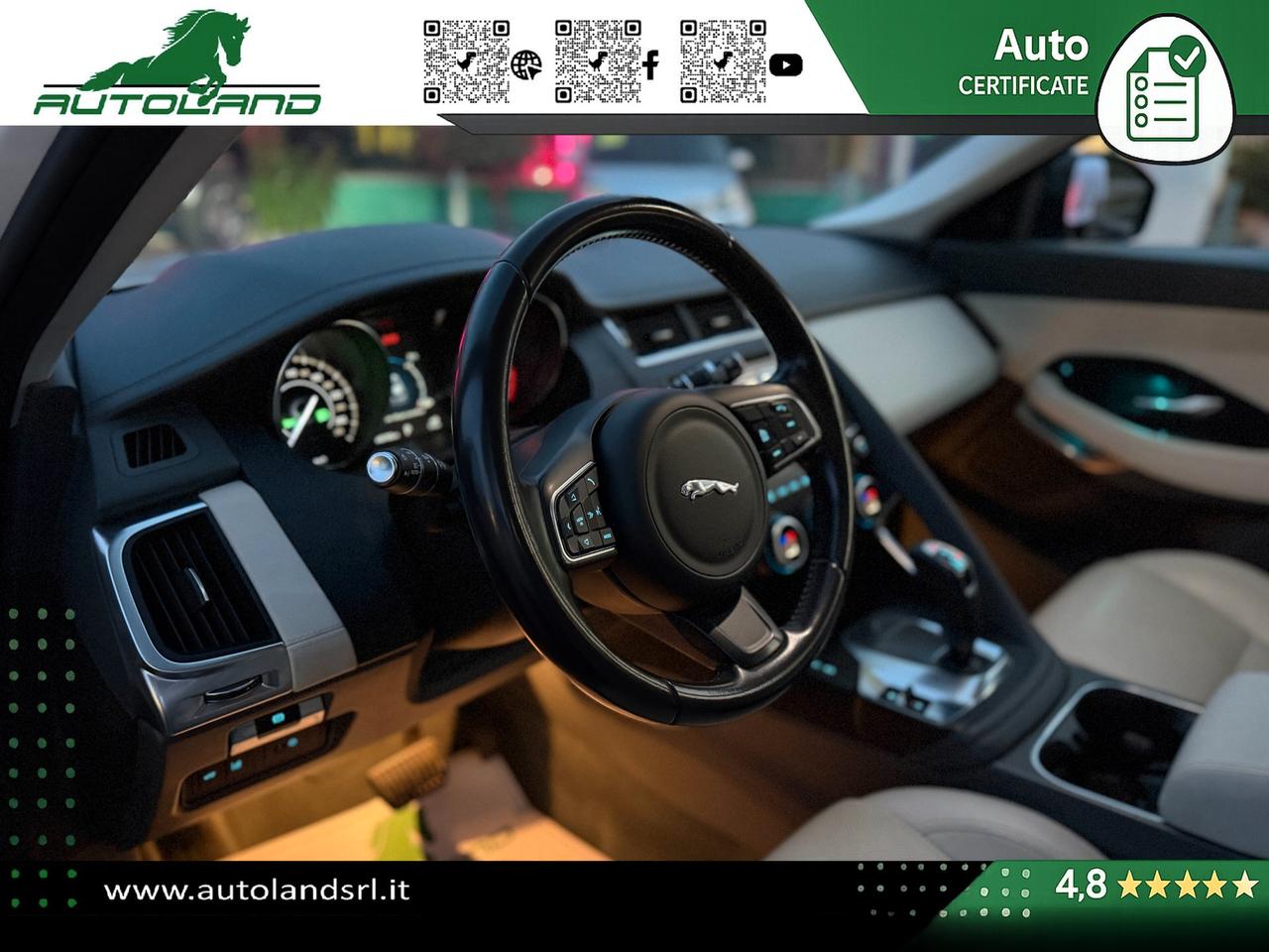 Jaguar E-Pace 2.0 i4 S awd 200cv Servive Jaguar Garanzia fino 36