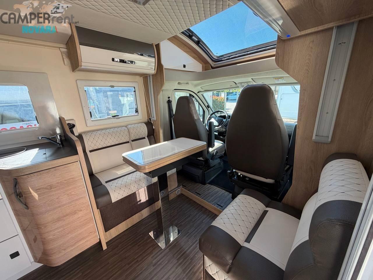 Mobilvetta KEA P 64 SEMINTEGRALE LETTI GEMELLI IN CODA 6.99 MT