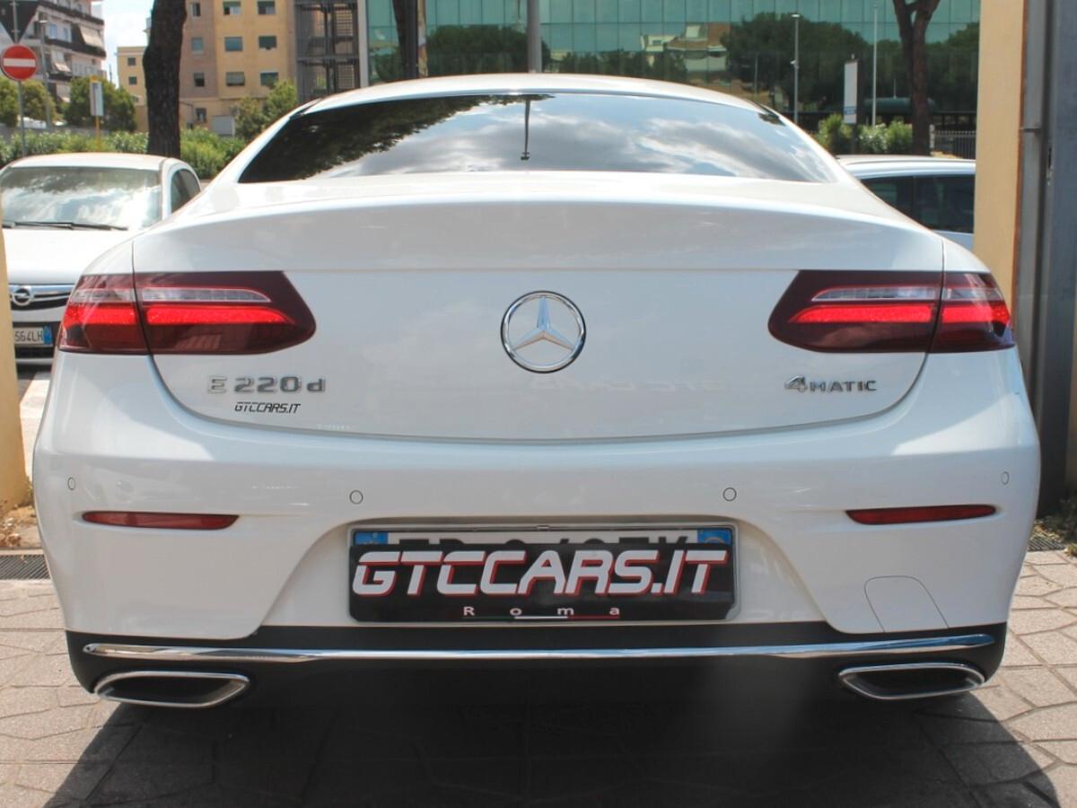 Mercedes-benz E 220 d 4Matic Auto Sport Coupe TUTTI TAGLIANDI UFFICIALI MERCEDES