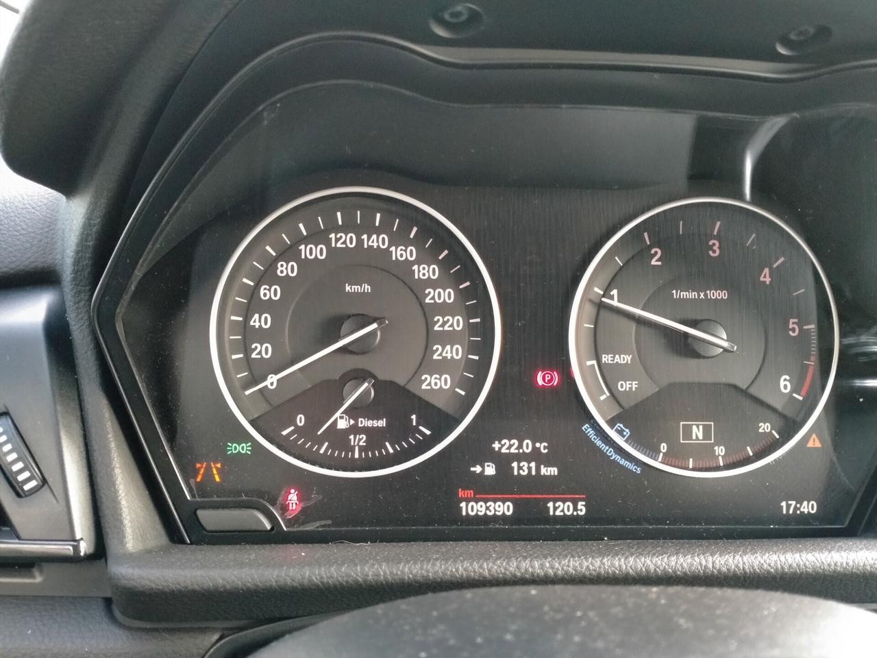 BMW 214D ACTIVE TOURER M.Y.2017 NAVI/ASSISTENTI STRADALI /SERVICE BMW