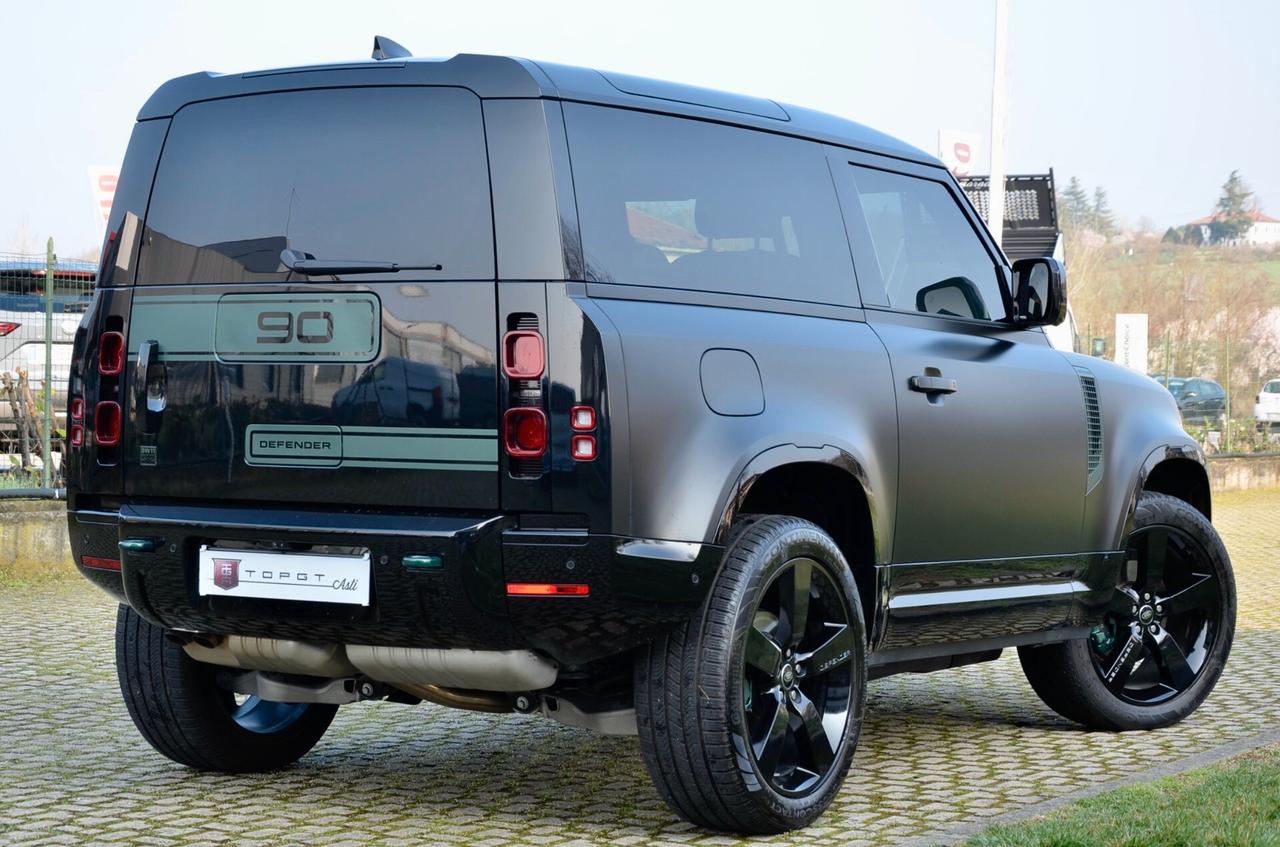 LAND ROVER DEFENDER 90 3.0d i6 MHEV SW11 LIMITED EDITION AWD 200cv AUT, 1 OF 50, PARI AL NUOVO, GARANZIA LAND ROVER 3/2029, UNICOPROPRIETARIO, SERVICE LAND ROVER, PERMUTE