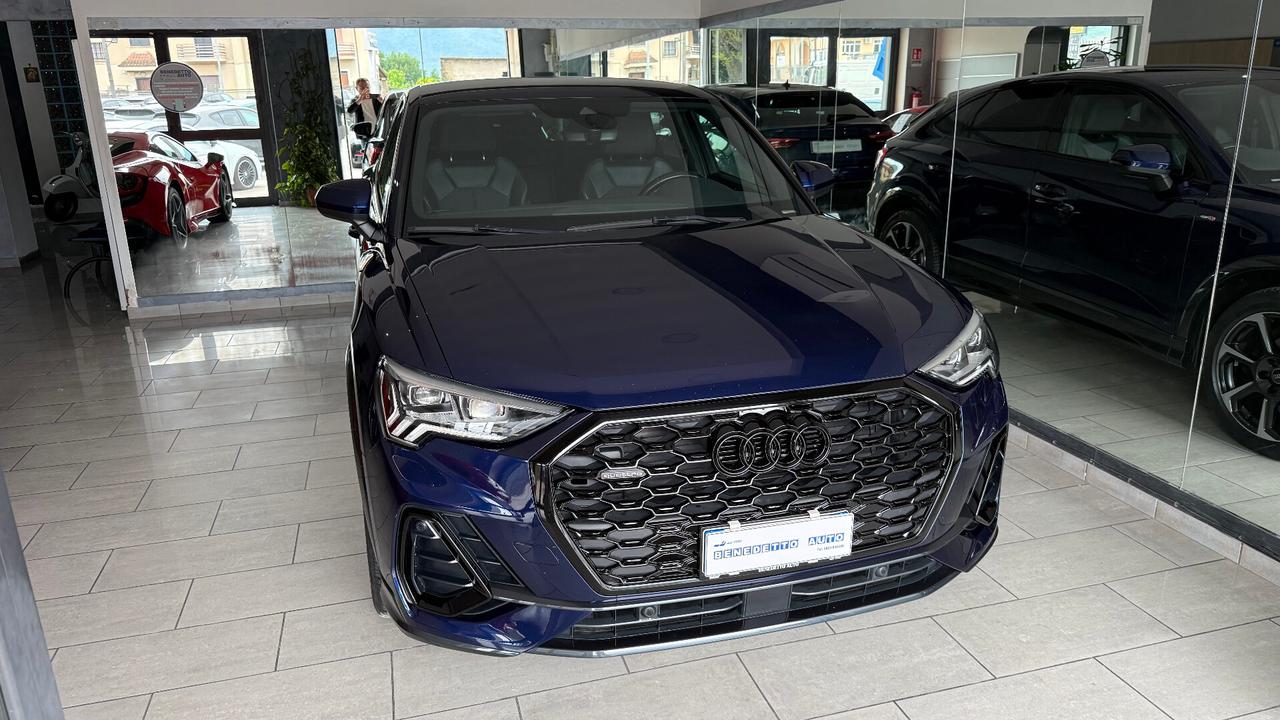 AUDI Q3 SPORTBACK 2.0 TDI QUATTRO S LINE S TRONIC IDENTITY BLACK