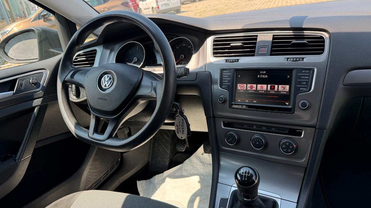 Volkswagen Golf 7 VII 1.6 TDI 90 CV 5p. Trendline BlueMotion Technology GARANTITA 12 MESI