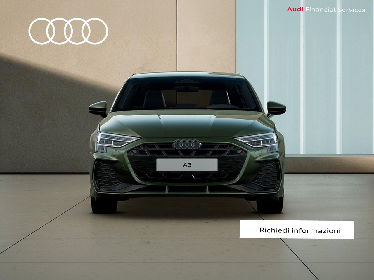 Audi A3 sportback 1.5 tfsi mhev s line edition 150cv s-tronic