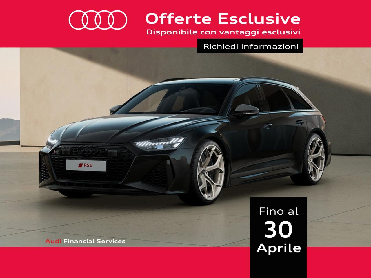 Audi RS6 avant 4.0 mhev performance quattro tiptronic
