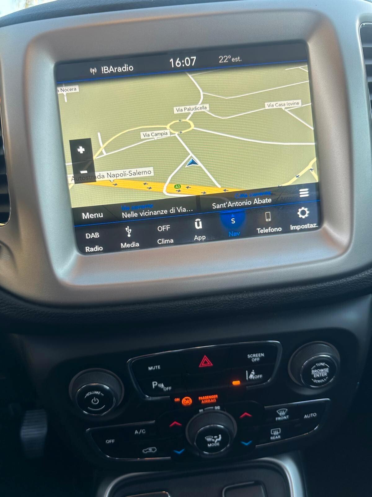 Jeep Compass 1.6 MJT 120CV Longitude 2020 CERCHIO 17"-NAVIG E RETROCAM