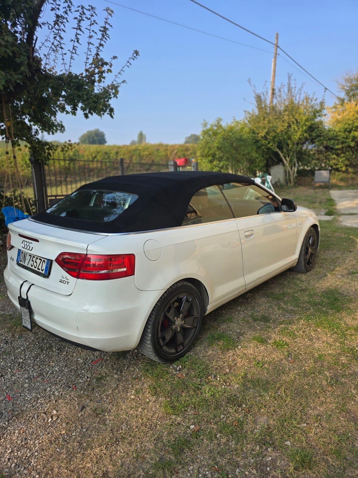 Audi A3 Cabriolet 2.0 TFSI Ambition – 200 CV – Unico Proprietario