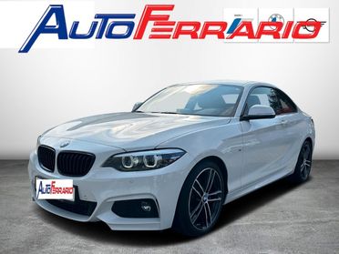 Bmw 218 M SPORT LED NAVY 18" RETROCAMERA SENS PARK CRUISE CONTROL SEDILI ELETTRICI CON MEMORIA