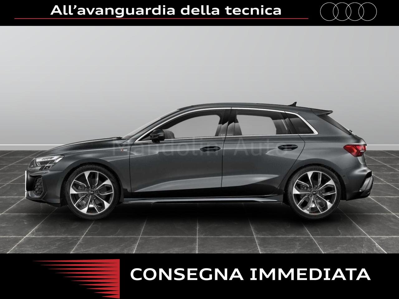 Audi A3 sportback 1.5 tfsi mhev 48v 150cv s line edition s tronic