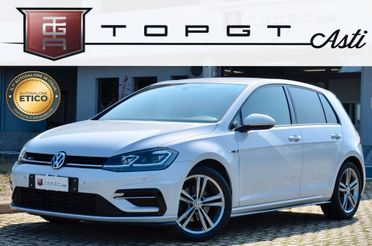 VOLKSWAGEN GOLF 5p 1.6 TDI R-LINE 115cv MANUALE, UNICOPROPRIETARIO, EURO 6B, UFF ITALIANA, FULL LED, APPLE ANDROID, PERMUTE
