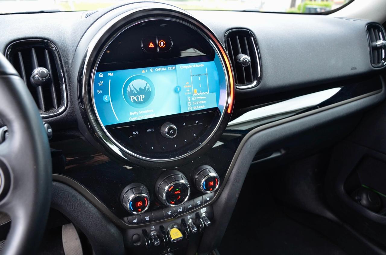 MINI COOPER SE COUNTRYMAN 1.5 BUSINESS PLUG-IN ALL4 125cv AUTO, UNICOPROP, SERVICE MINI, GARANZIA UFF, UFF ITALIANA, EURO 6D, FARI LED, NAVI, PERMUTE