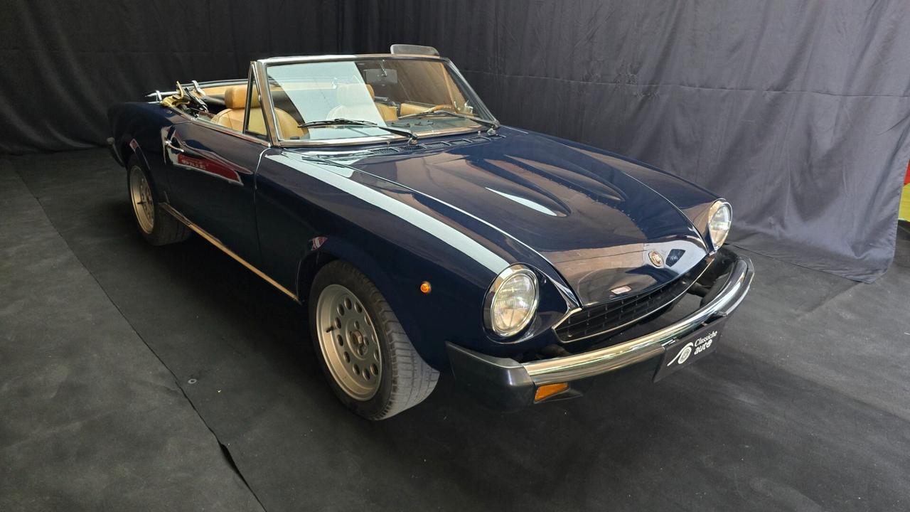Fiat 124 Spider 1.8 cc certif. ASI con C.R.S
