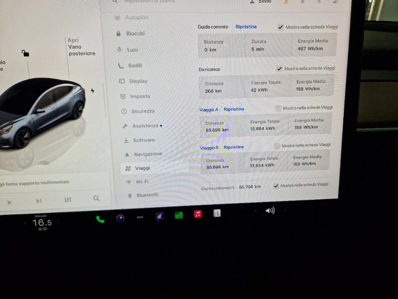 TESLA MODEL 3 50 kWh Standard Plus RWD 4 PORTE BERLINA
