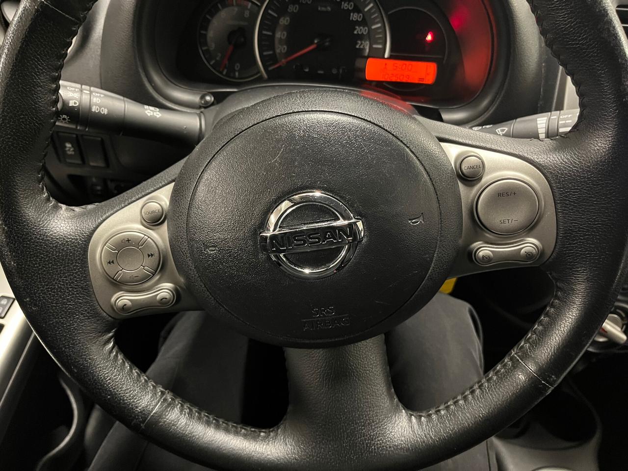 NISSAN MICRA 1.2 BENZINA 12V 5 PORTE ACENTA YOUNG - ANCHE PER NEOPATENTATI - 2016