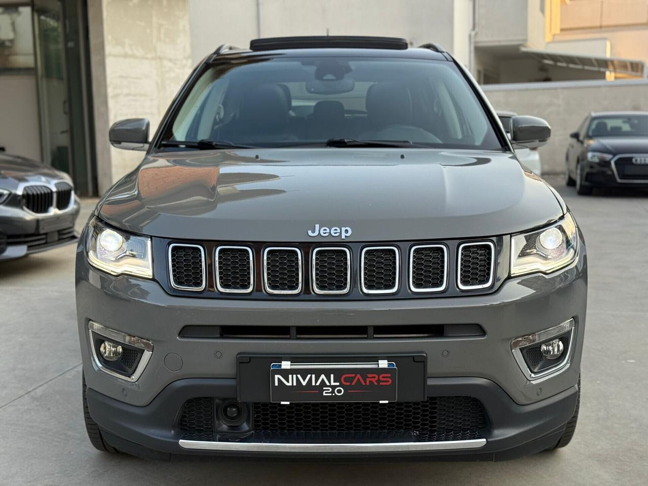 Jeep Compass 2.0MJT 4WD MANUALE-TETTO-CAMERA-PELLE-NAVI