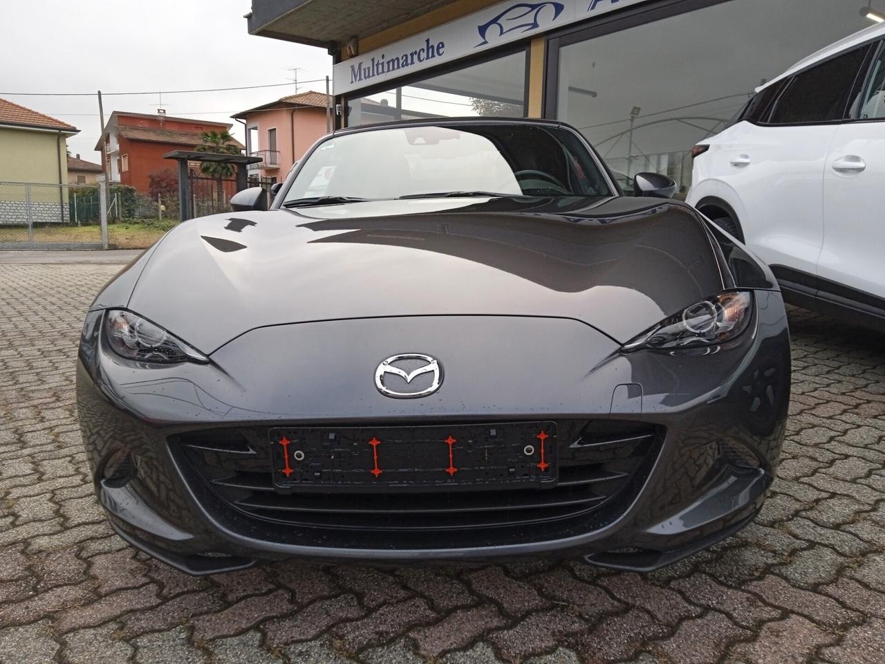 Mazda MX-5 RF LED 17" SENS PARK PELLE TOTALE CRUISE CONTROL SEDILI RISCALDATI NAVY IN ARRIVO OPZIONABILE