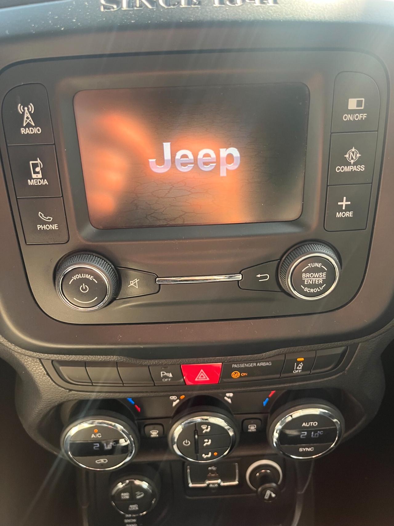 JEEP RENEGADE 2.0 Mjt 140CV 4WD ACTIVE DRIVE LOW LIMITED AUTOMATICO CERCHI DA 18