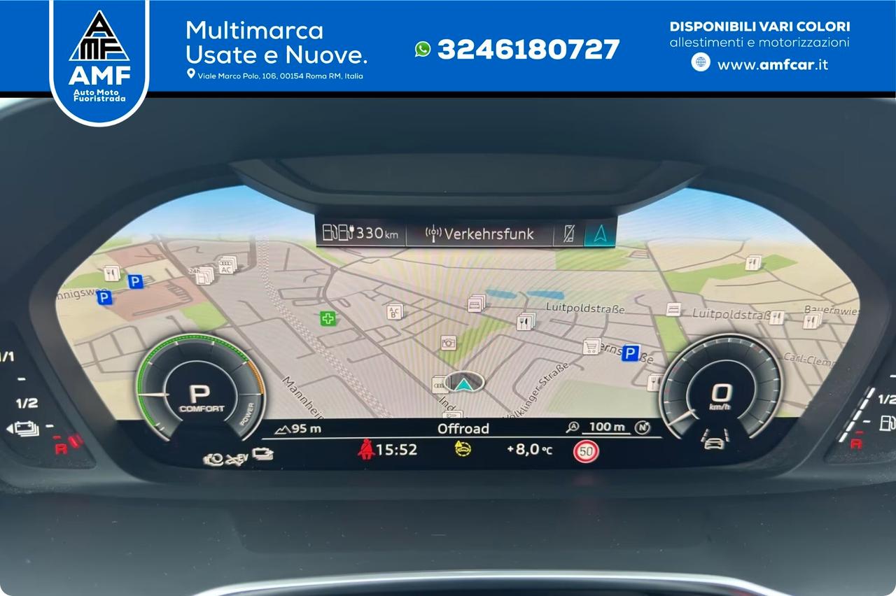 Audi Q3 Sportback 45 TFSIe S line S tronic NAVI CAMERA