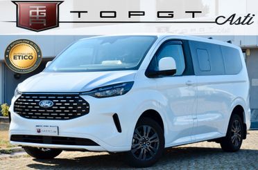 FORD TOURNEO CUSTOM 2.0 TDI TITANIUM 170cv AUT. 8 POSTI, UFF ITALIANA, SERVICE DIMOSTRABILI, FARI LED, RETROCAMERA, PERMUTE