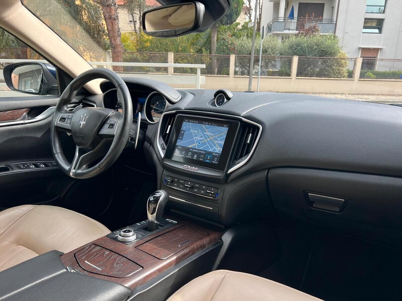 MASERATI GHIBLI V6 DIESEL 250cv UNIPROPRIETARIO