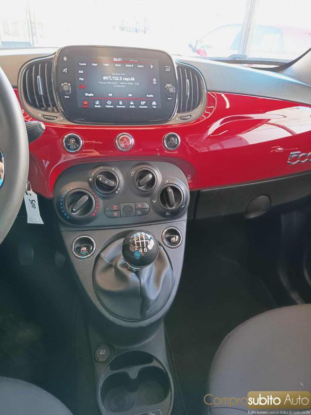 FIAT 500 1.0 Hybrid Red