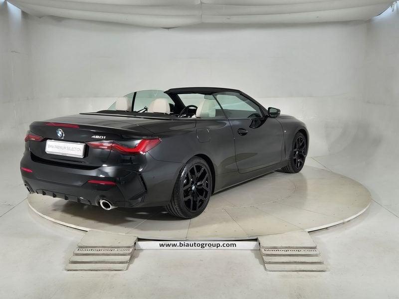 BMW Serie 4 Cabrio Serie 4 G23 LCI 2024 Cabrio 420i Cabrio MSport auto