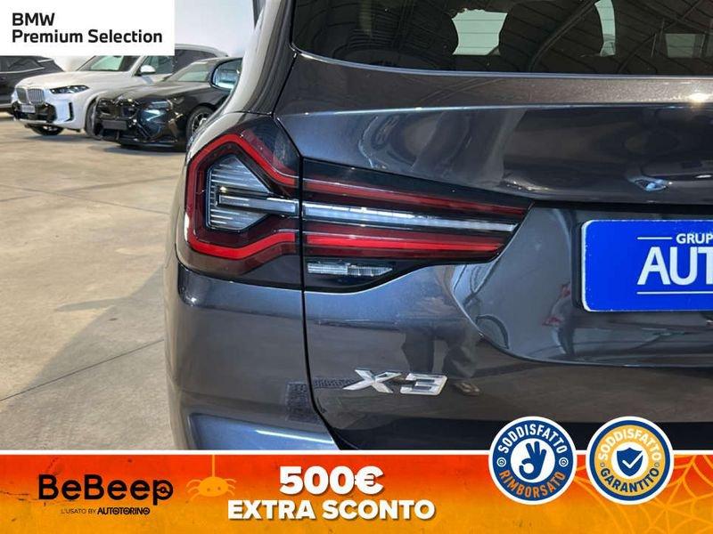 BMW X3 XDRIVE20D MHEV 48V AUTO