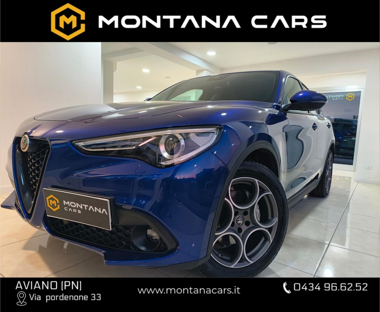 Alfa Romeo Stelvio 2.2 Turbodiesel 190 CV AT8 Q4 Sprint
