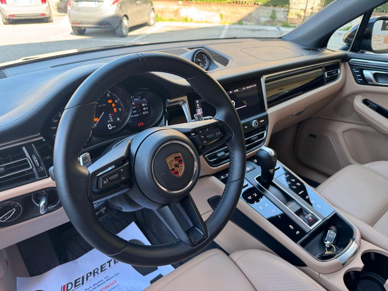 Porsche Macan 2.0 265 cv Black edition pelle totale full optional