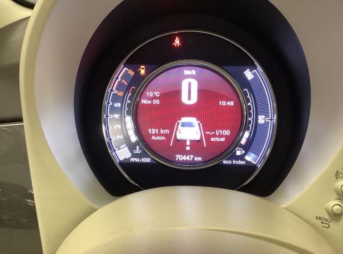 Fiat 500 1.2 Lounge- Km 70500-