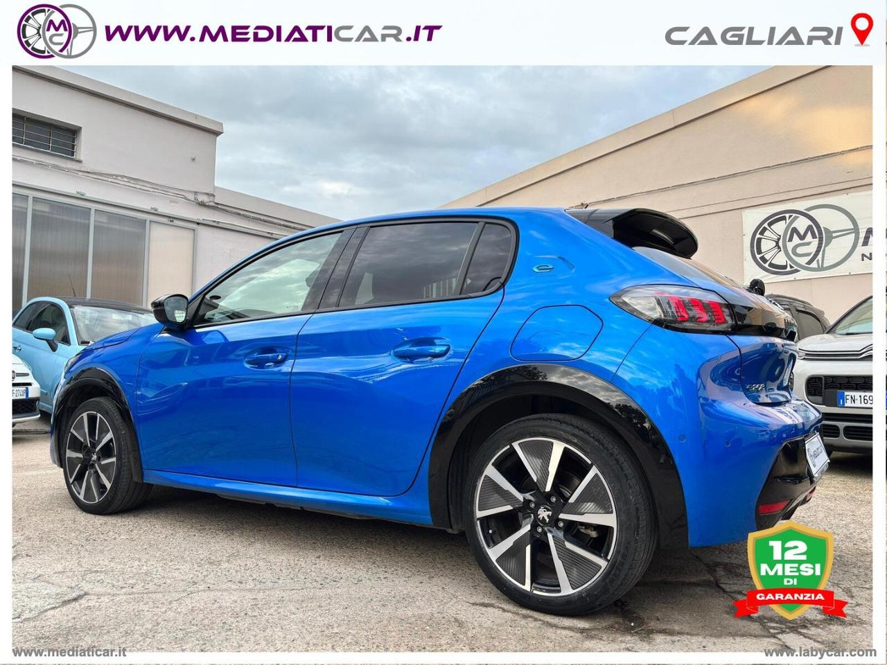 PEUGEOT 208 motore elettrico 136 CV 5p. GT Line