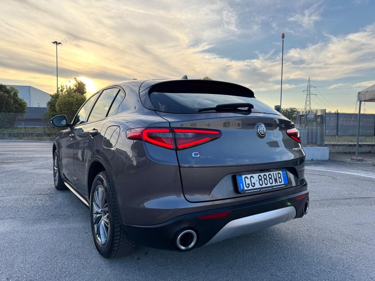 ALFA ROMEO STELVIO 2.2 190Cv AT8 Q4 - Led Navi