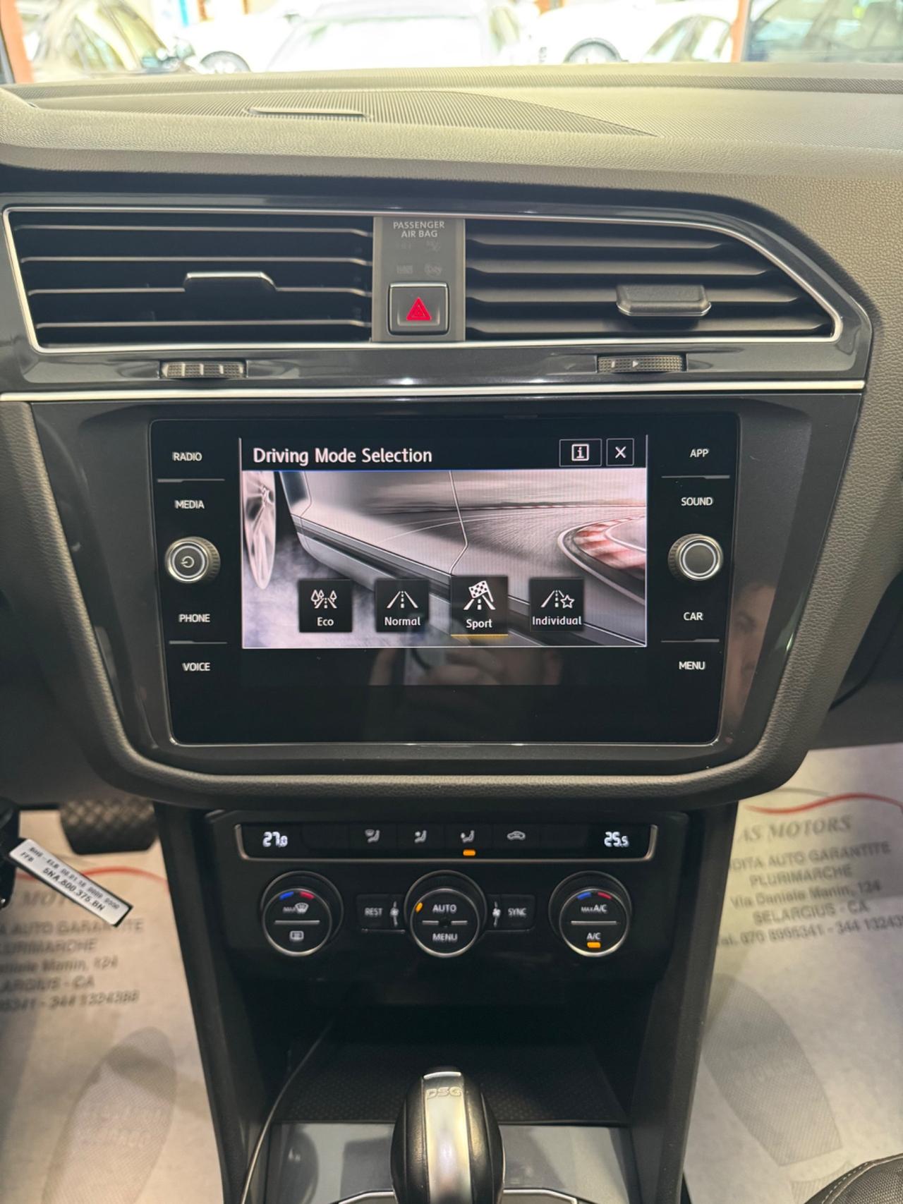 VW Tiguan 2.0 TDI 150 CV R-LINE FINANZIABILE