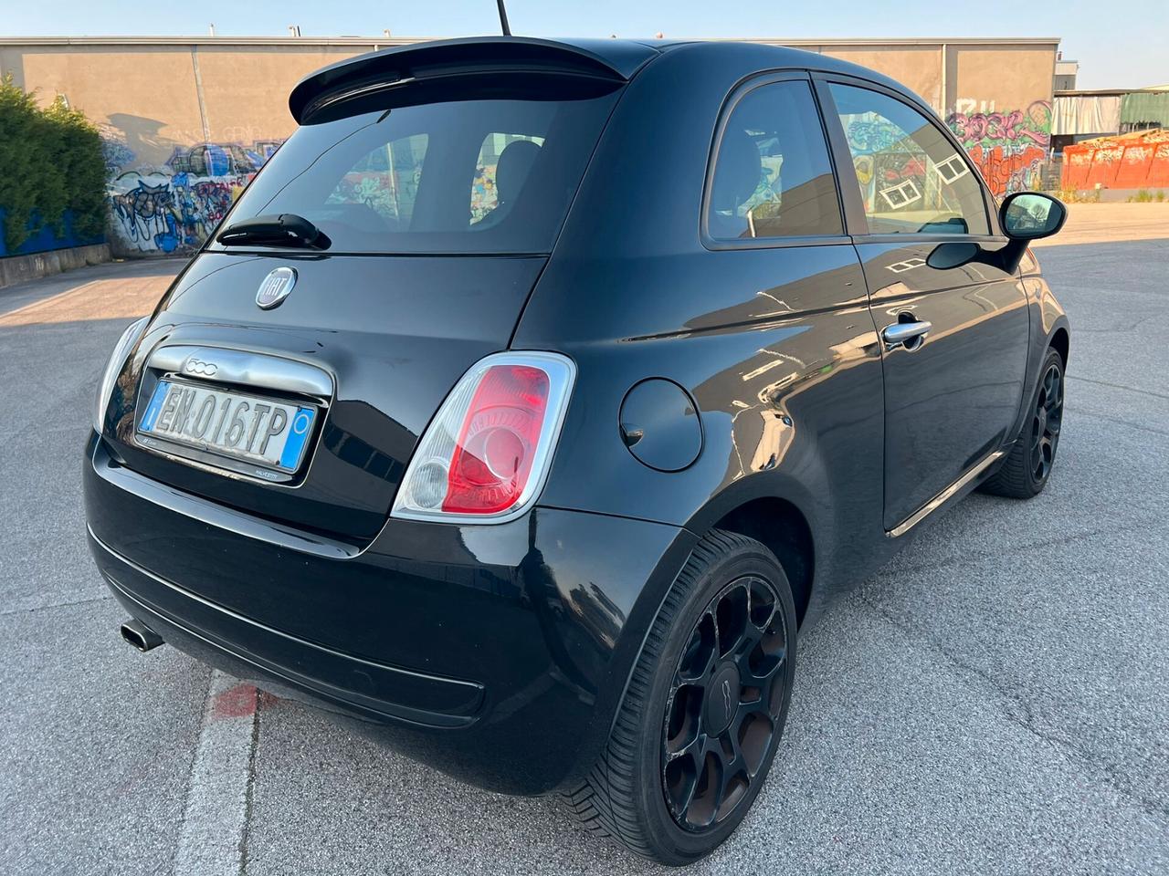 Fiat 500 1.2 Matt black