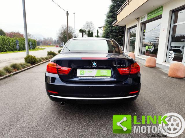 BMW 420 d Cabrio Modern GARANZIA INCLUSA