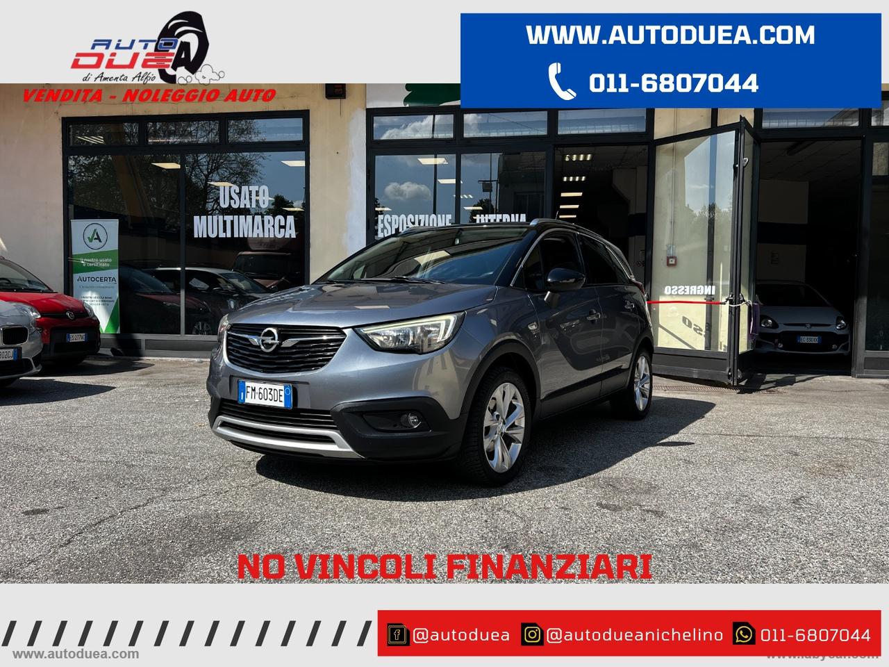 OPEL Crossland X 1.2 T 12V 110 CV S&S Innov. NO VINCOLI FINANZIARI