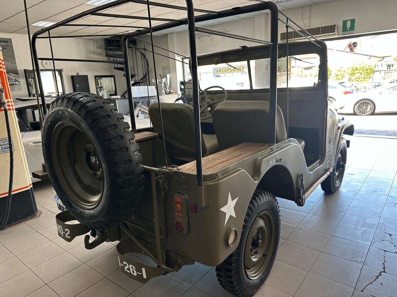 Jeep Willys CJ5 2.0 D CON CARRELLO ORIGINALE RESTAURO MANIACALE PERFETTA!!!