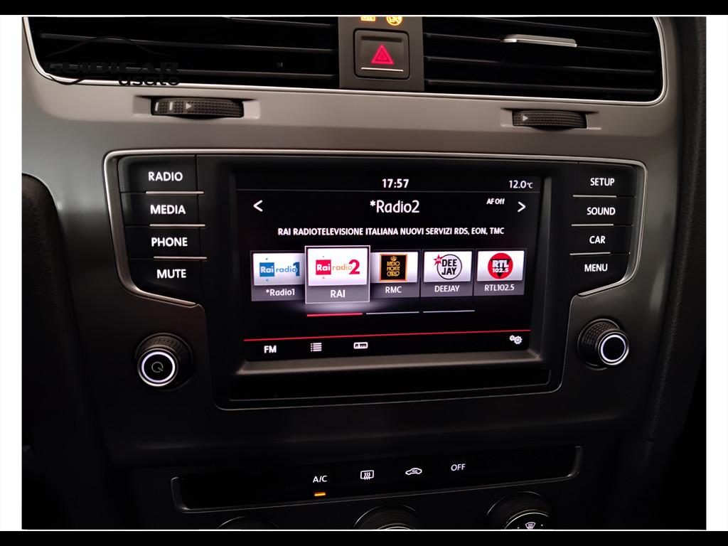 VOLKSWAGEN Golf VII 2013 - Golf 5p 1.2 tsi Trendline 85cv E6