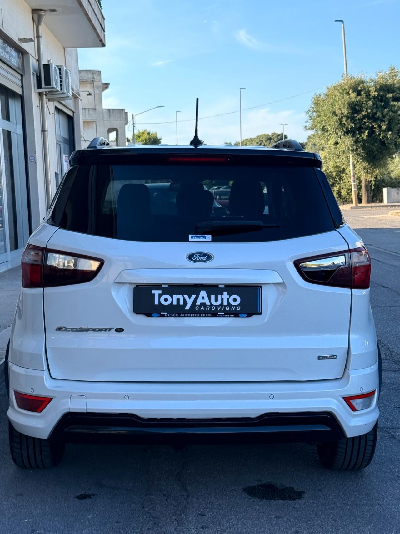 Ford EcoSport 1.5 ecoblue ST-Line Black Edition NAVI,TELECAMERA,ANDROID AUTO,APP CONNECT,ALCANTARA,SCHERMO DIGITAL