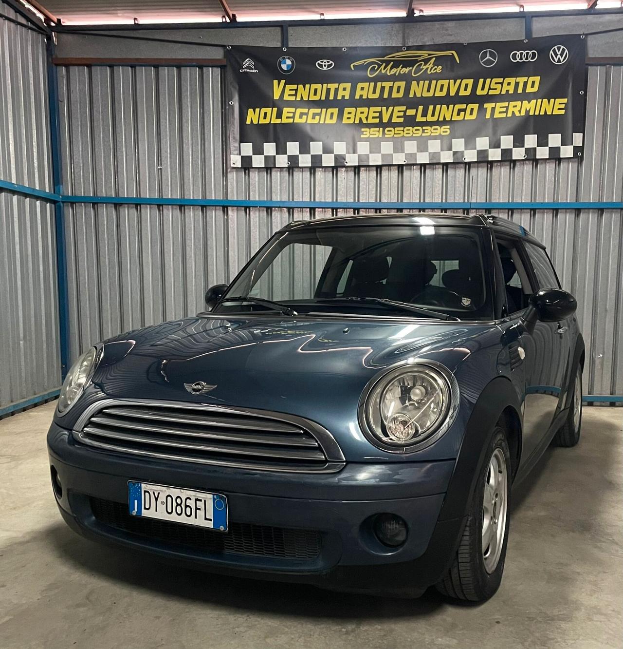 MINI COOPER CLUBMAN UNICO PROPRIETARIO NEOPATENTATI