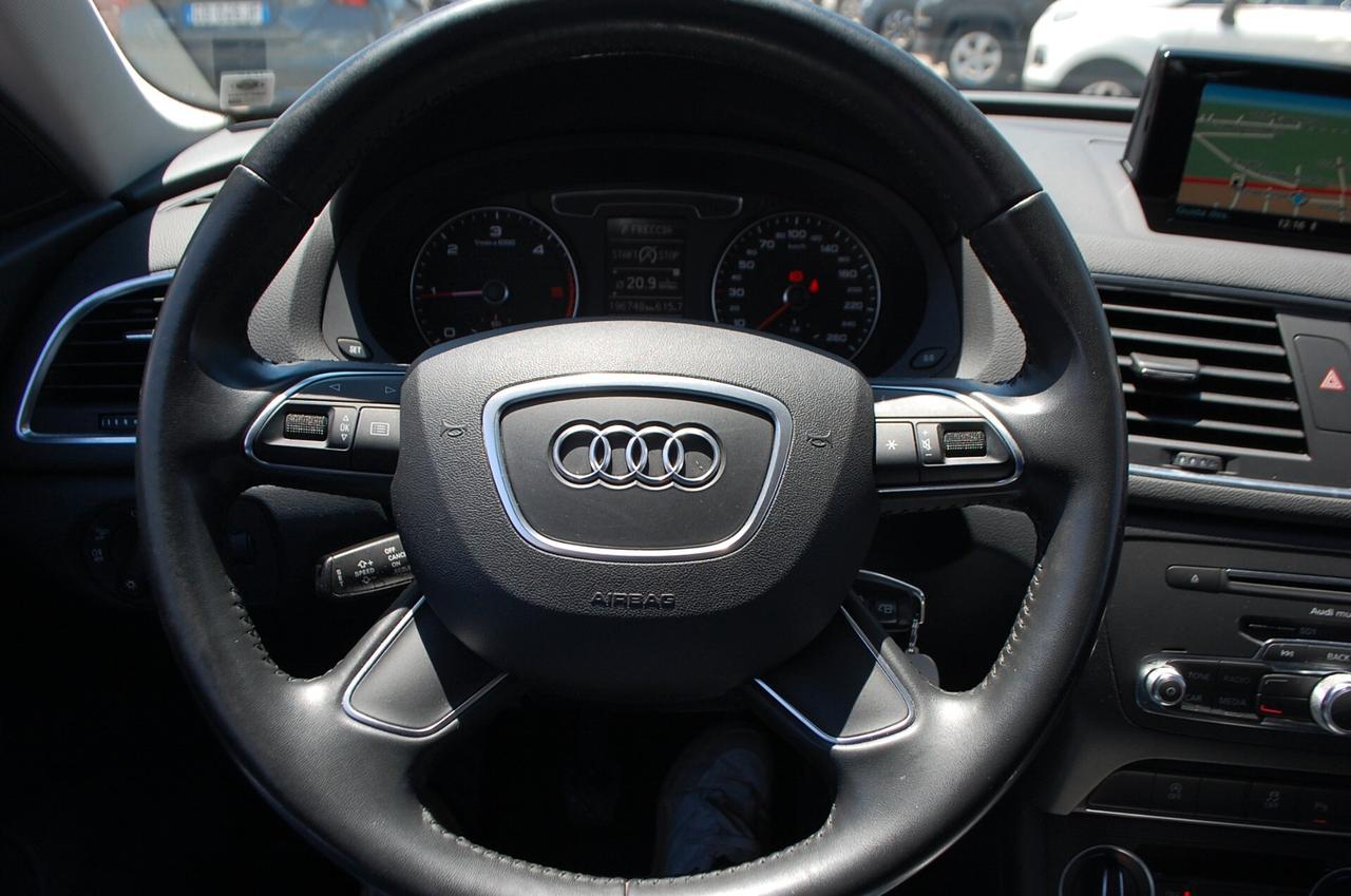 Audi Q3 2.0 TDI 120CV Design Uff Italy Led Navi Clima USB