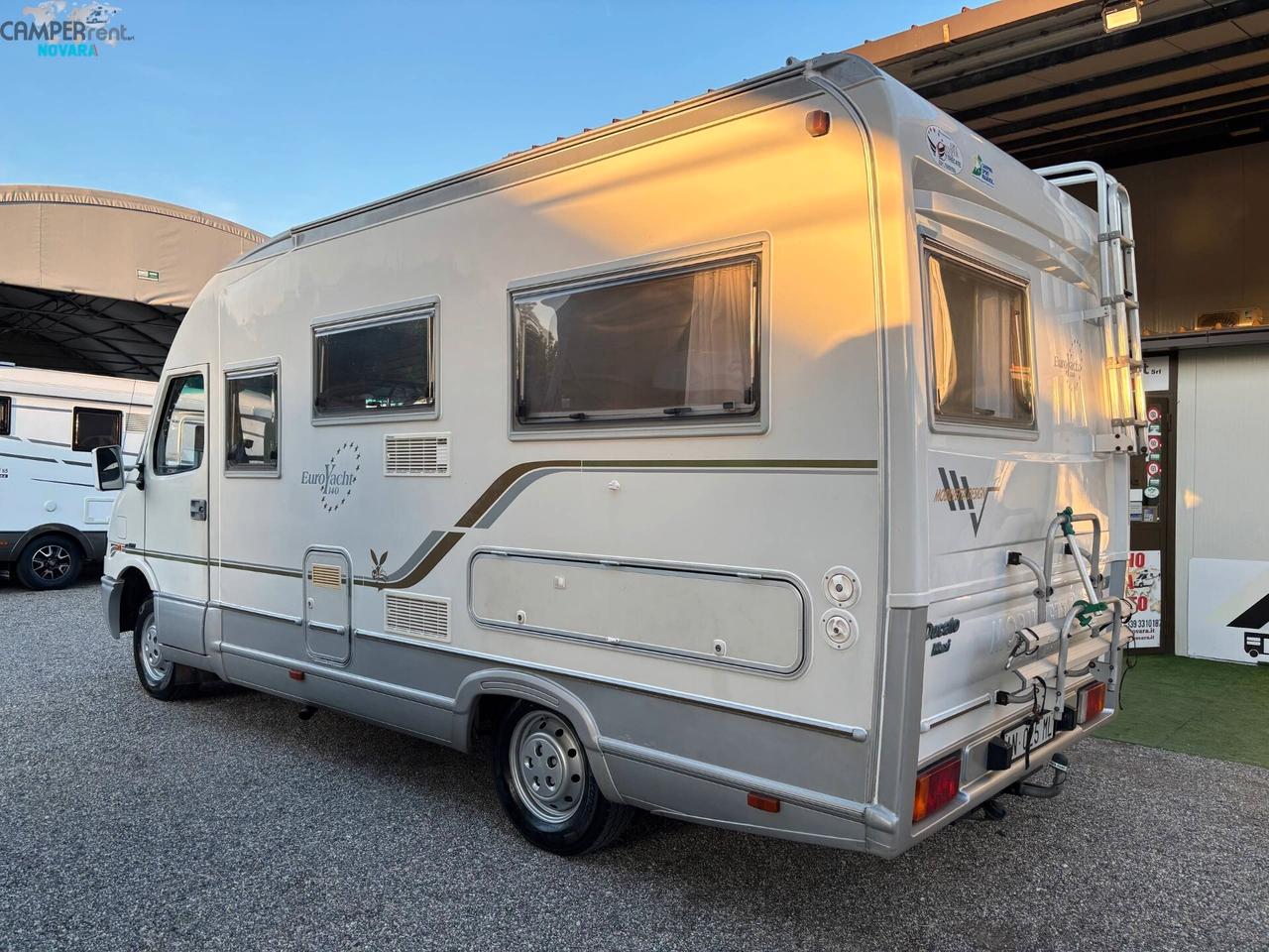 MOBILVETTA EURO YACHT 140 - motorhome con letto alla francese in coda